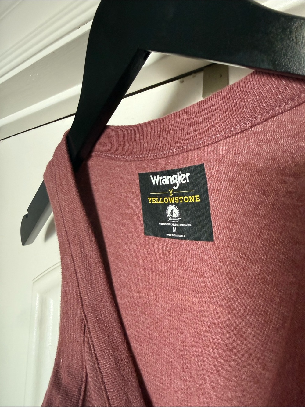 Yellowstone Dutton Ranch Tank Top - Maroon - Picture 3 of 4